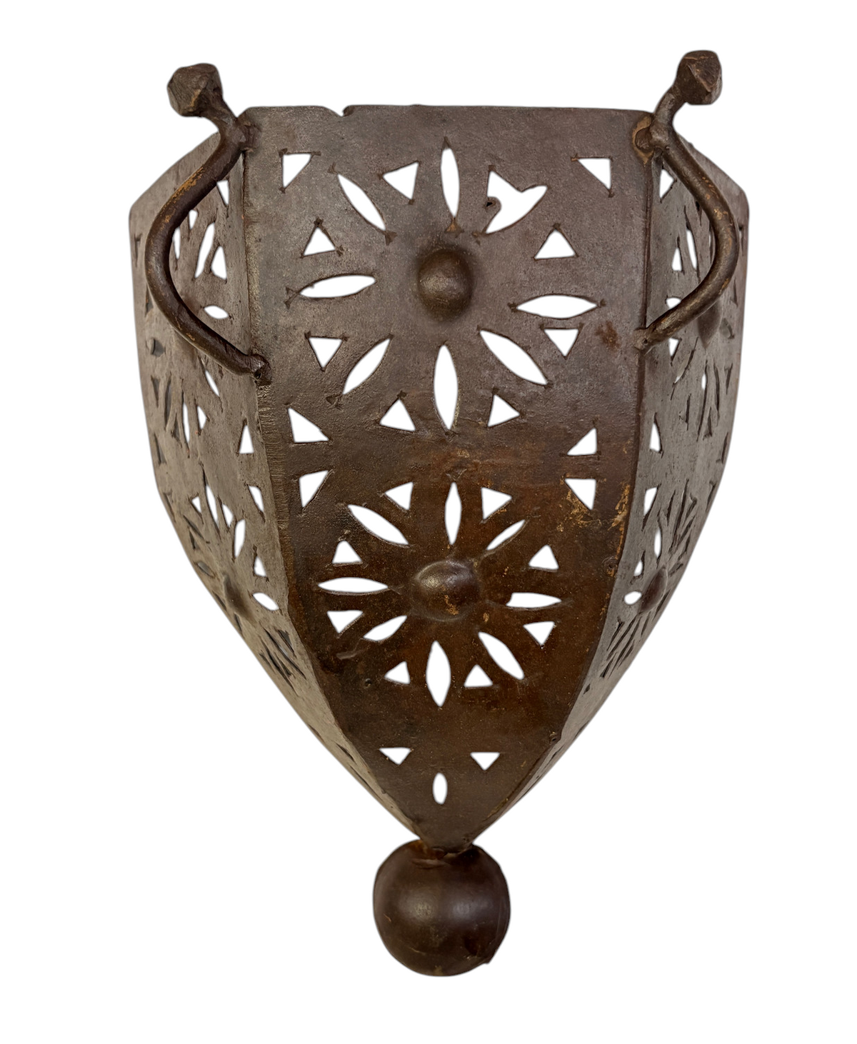 Rustic Moroccan Iron Wall Sconce