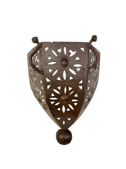 Rustic Moroccan Iron Wall Sconce