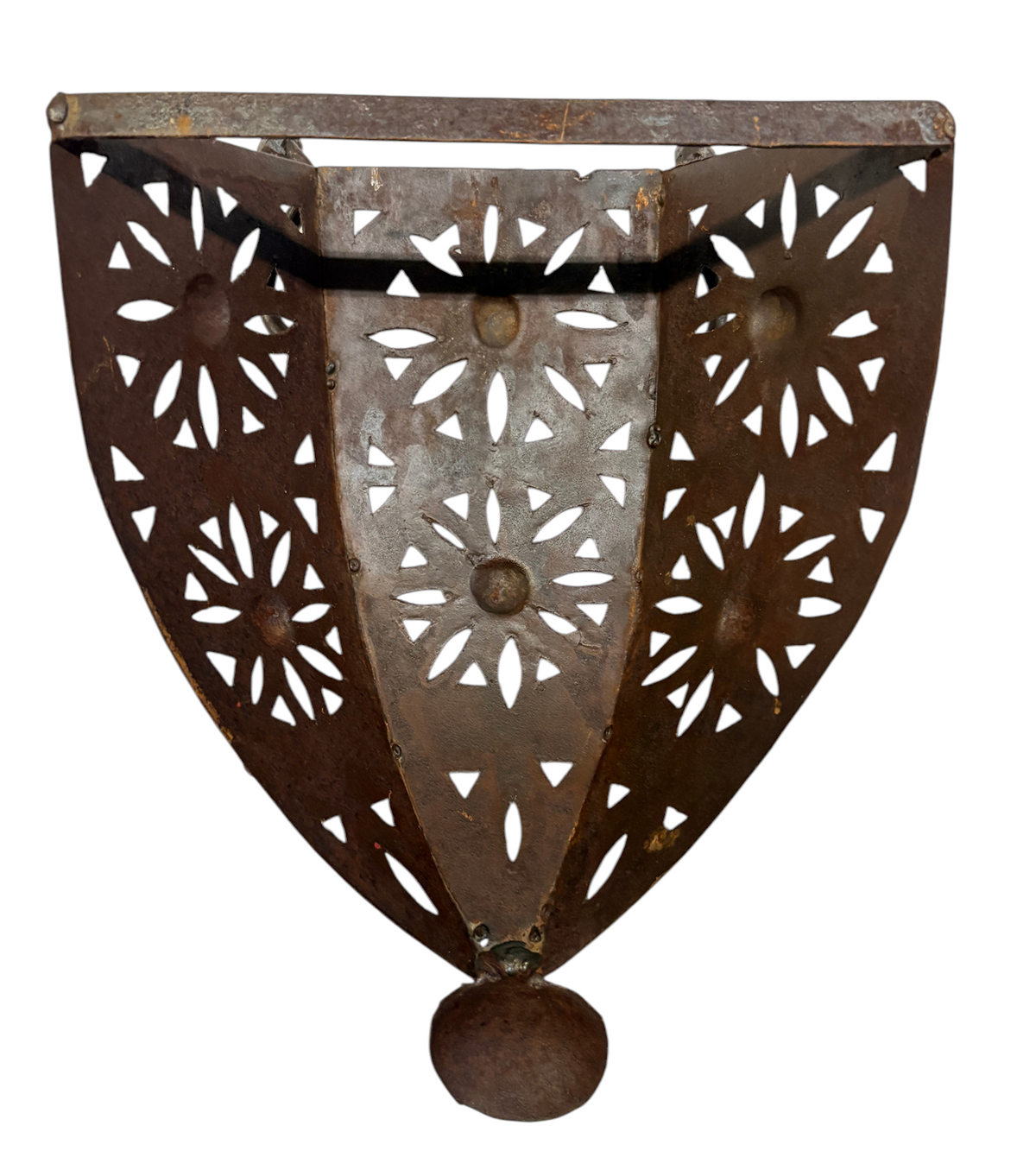 Rustic Moroccan Iron Wall Sconce