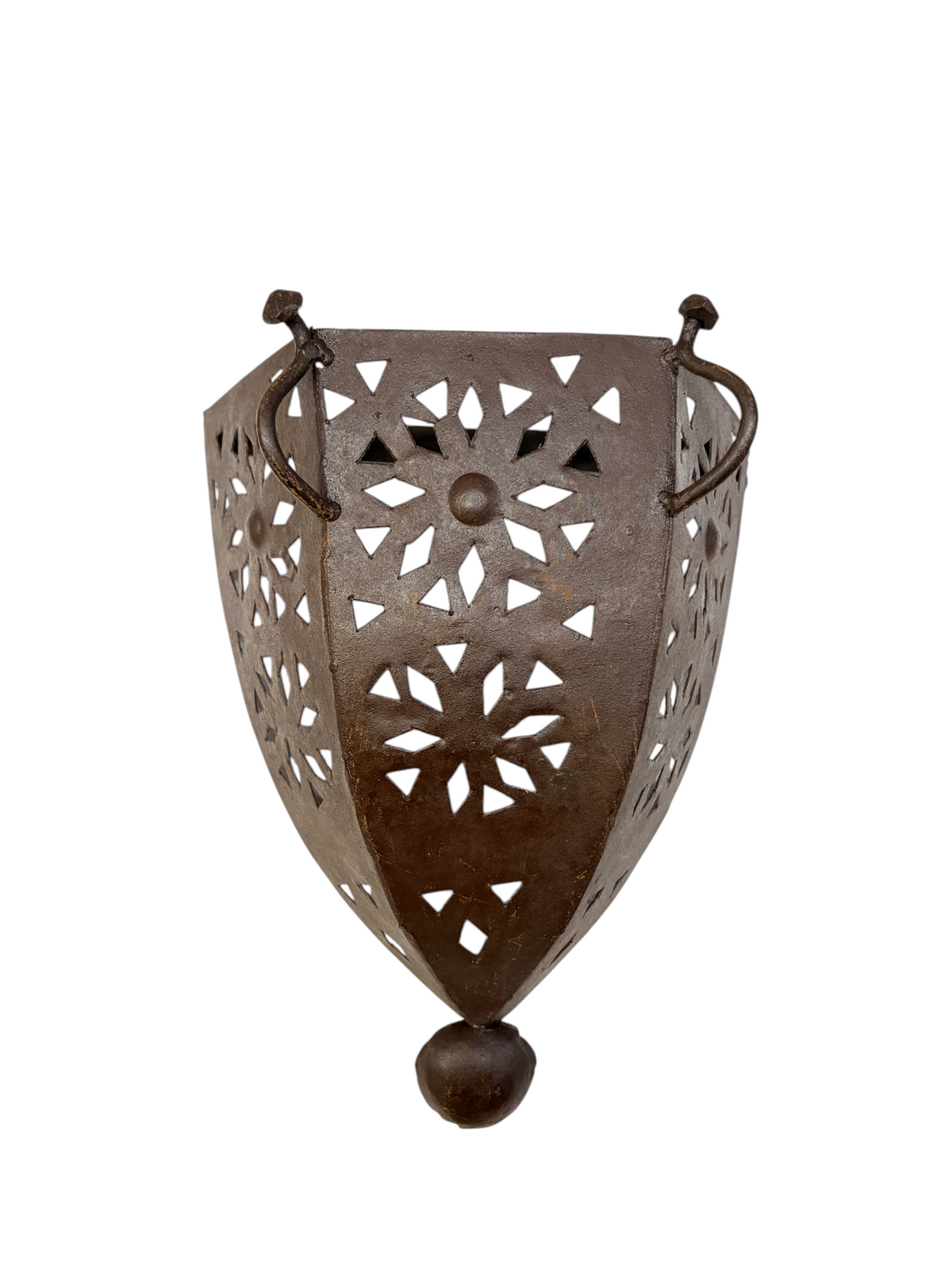 Rustic Moroccan Iron Wall Sconce