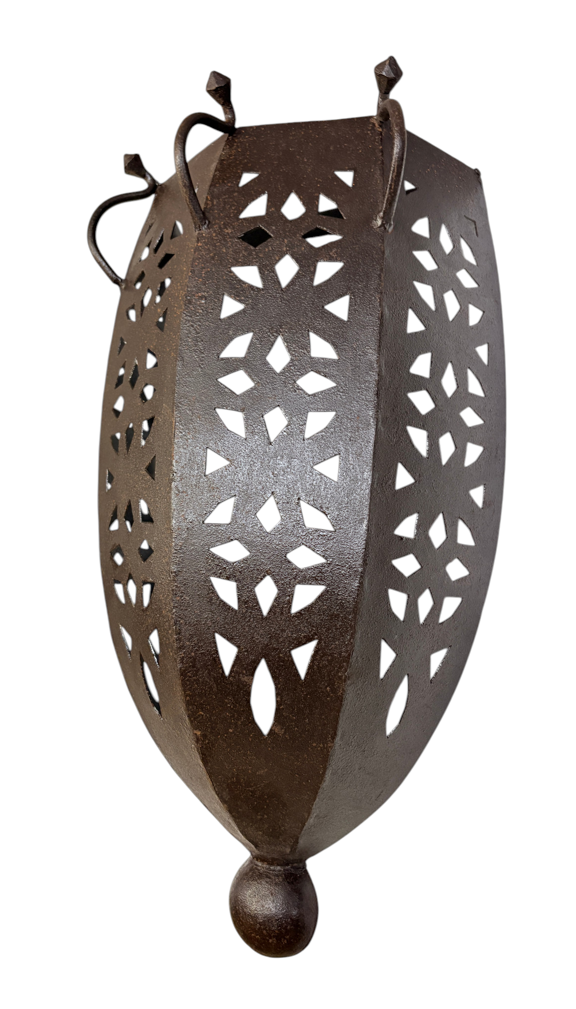 Rustic Moroccan Iron Wall Sconce