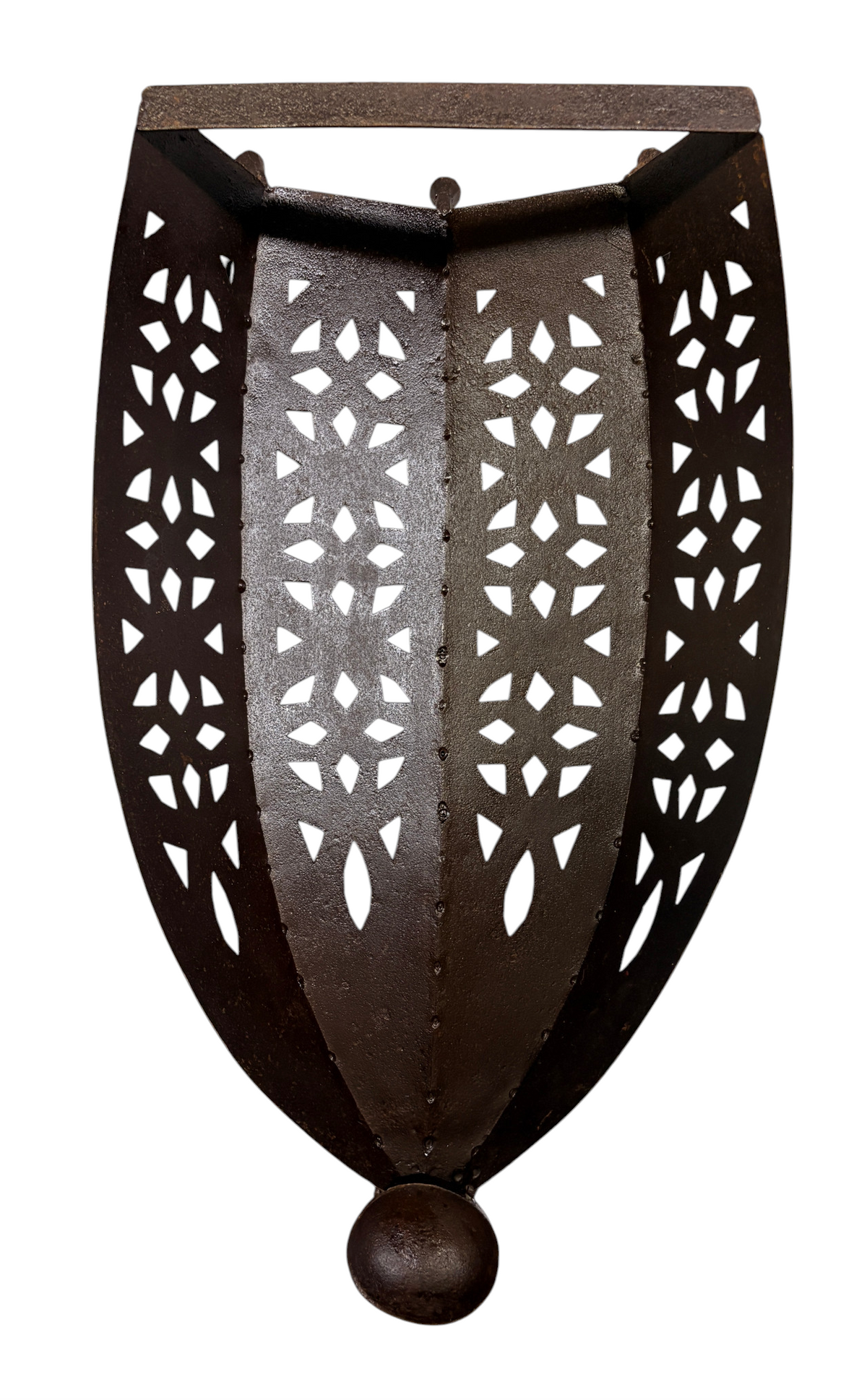Rustic Moroccan Iron Wall Sconce