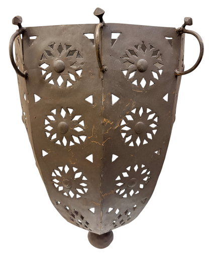 Rustic Moroccan Iron Wall Sconce