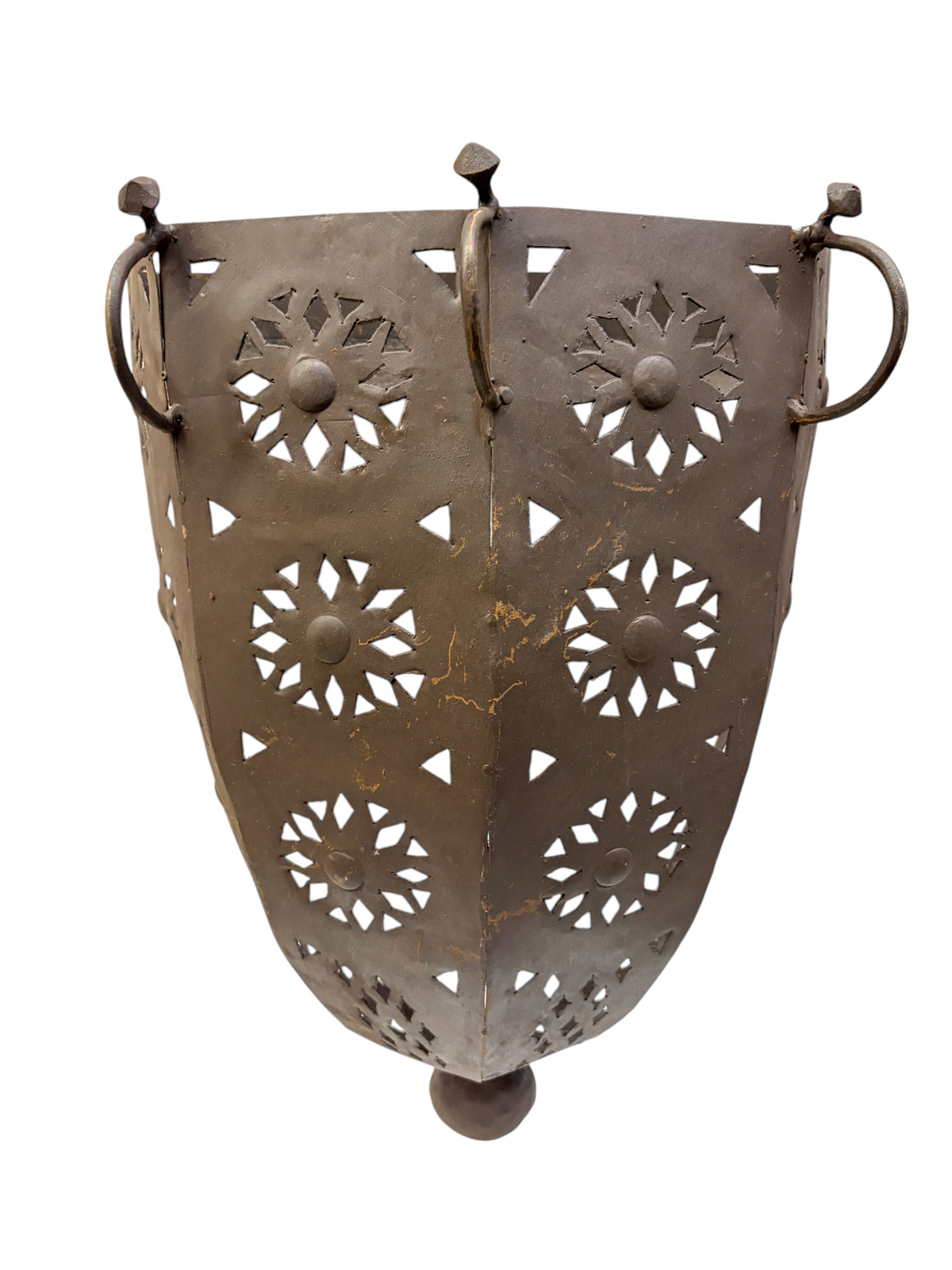 Rustic Moroccan Iron Wall Sconce