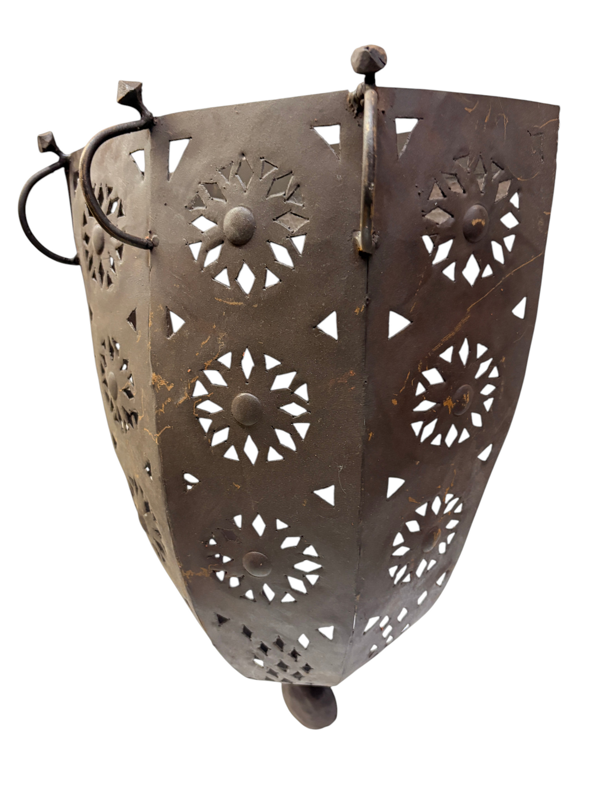Rustic Moroccan Iron Wall Sconce