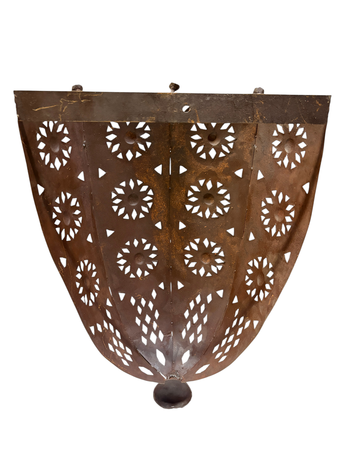 Rustic Moroccan Iron Wall Sconce