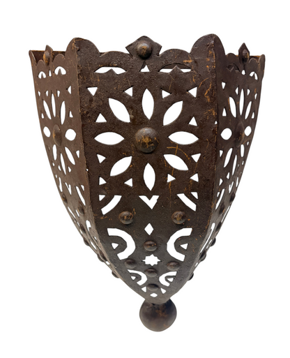 Moroccan Wrought Iron Sconce