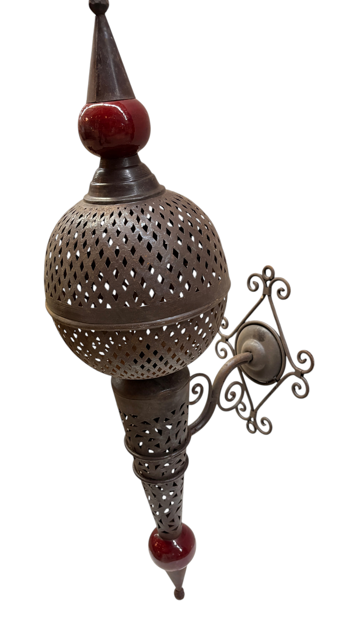 Moroccan Hanging Finial Sconce