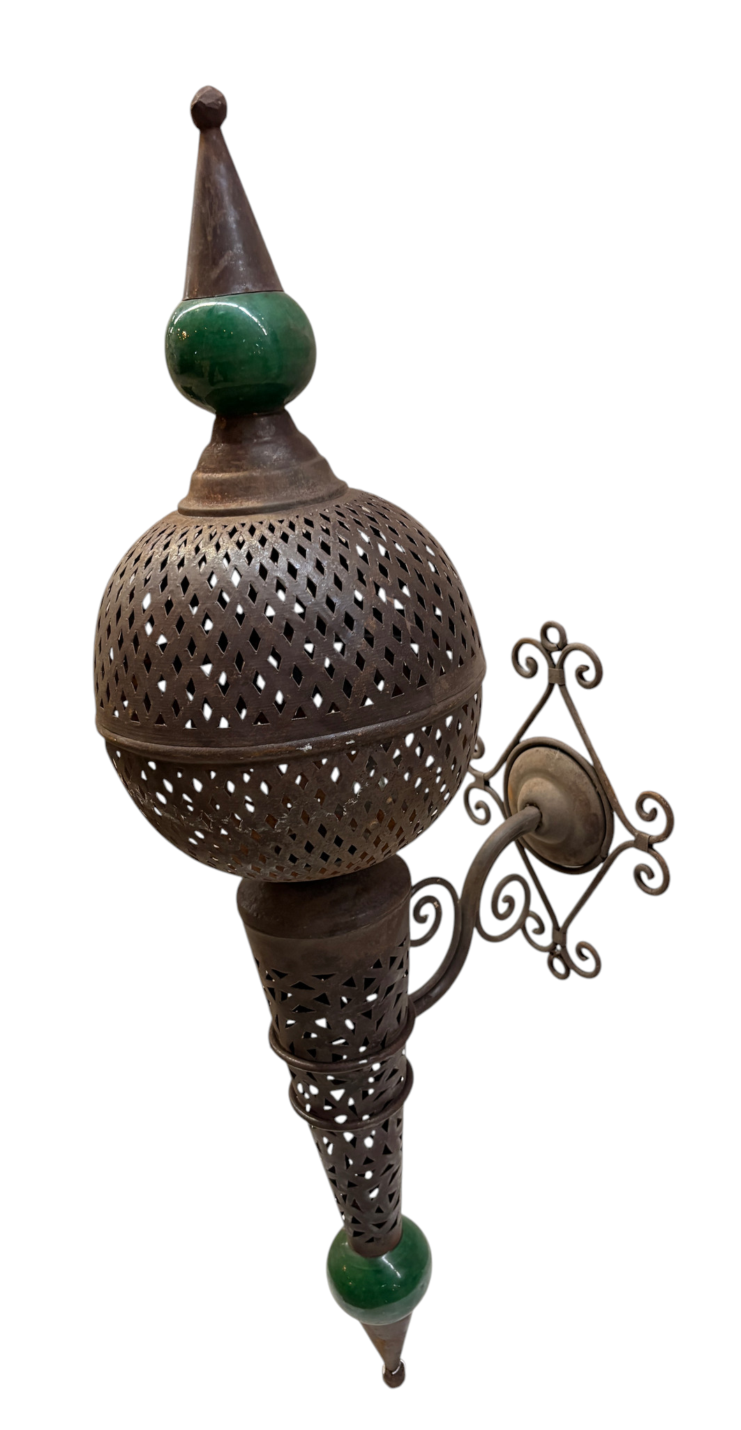 Moroccan Hanging Finial Sconce