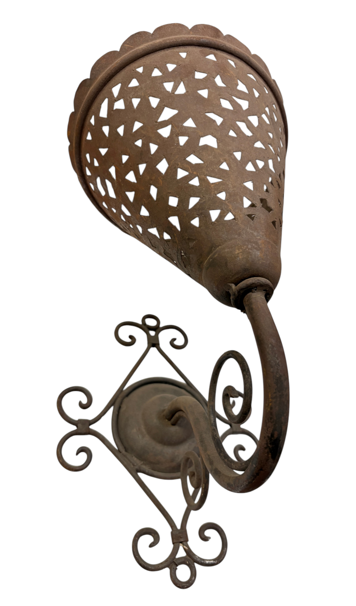Moroccan Wrought Iron Sconce