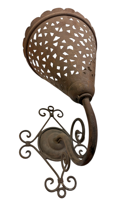 Moroccan Wrought Iron Sconce