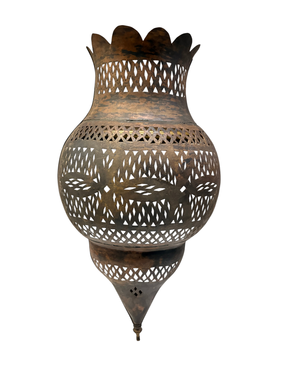 Antique Brass Finish Wall Sconce