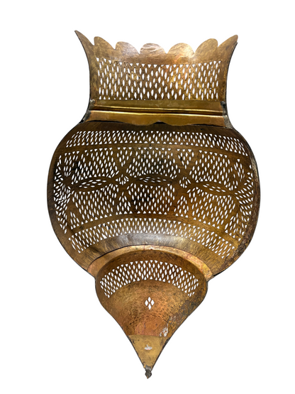 Antique Brass Finish Wall Sconce