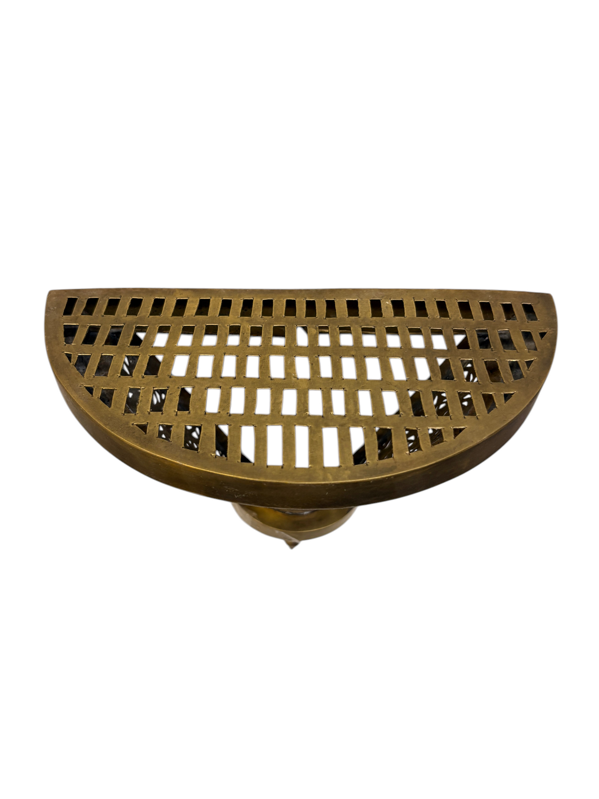 Intricately Designed Brass Wall Sconce