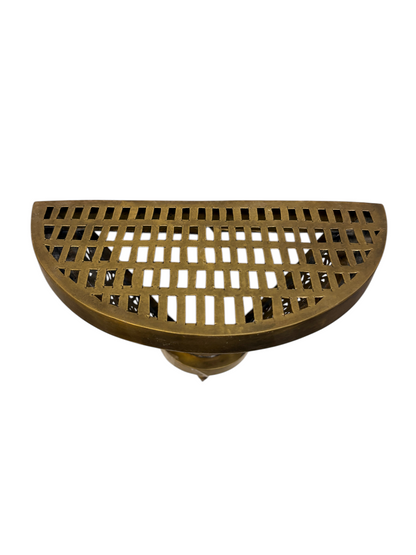 Intricately Designed Brass Wall Sconce