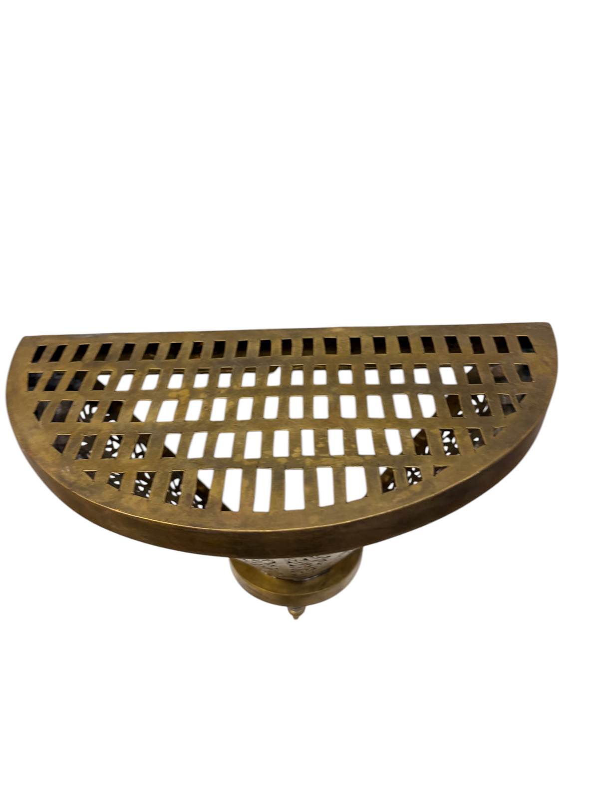 Intricately Designed Brass Wall Sconce