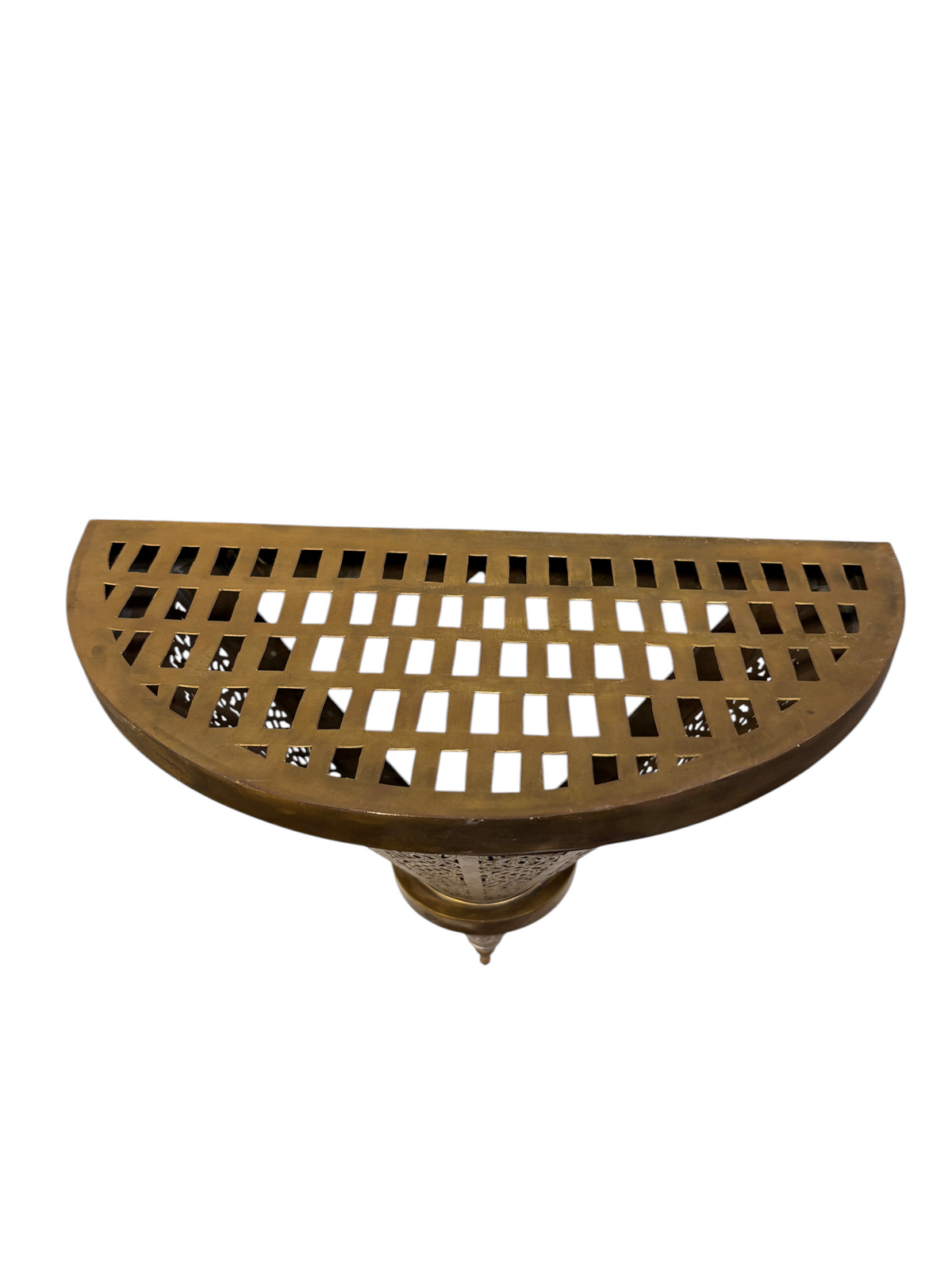 Intricately Designed Brass Wall Sconce
