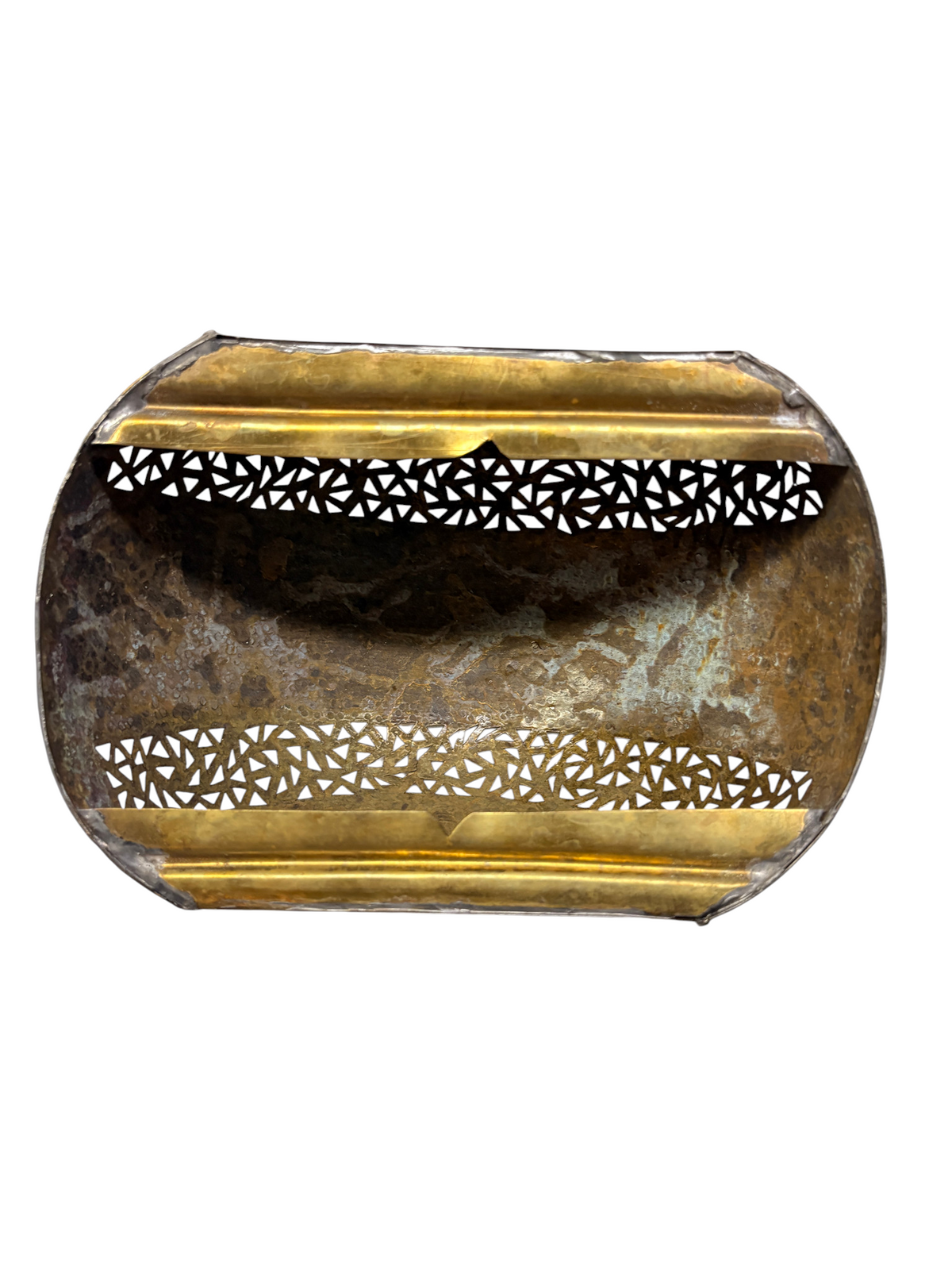 Flush Mount Half Moon Brass Wall Sconce