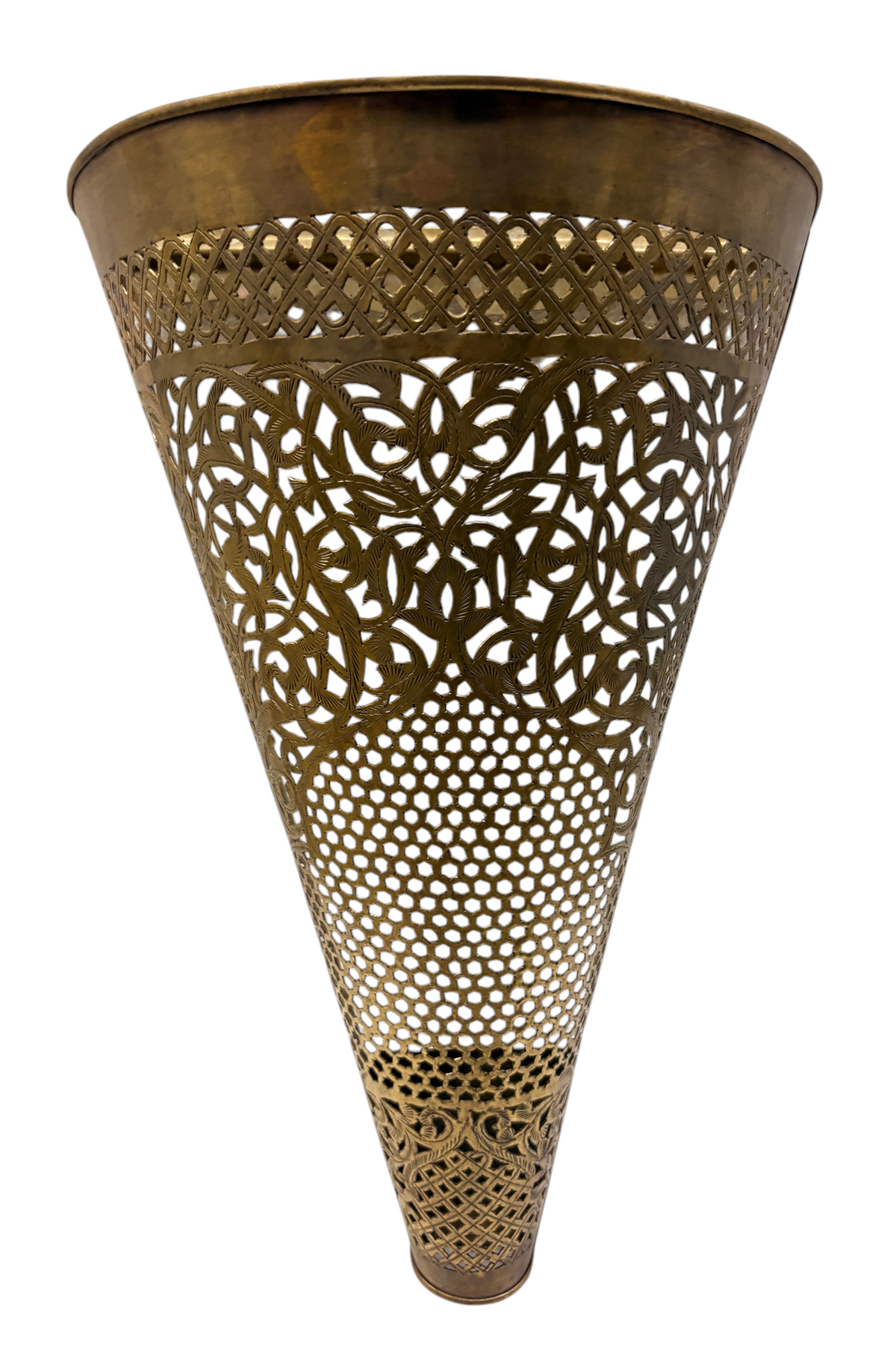 Textured Cone Sconce