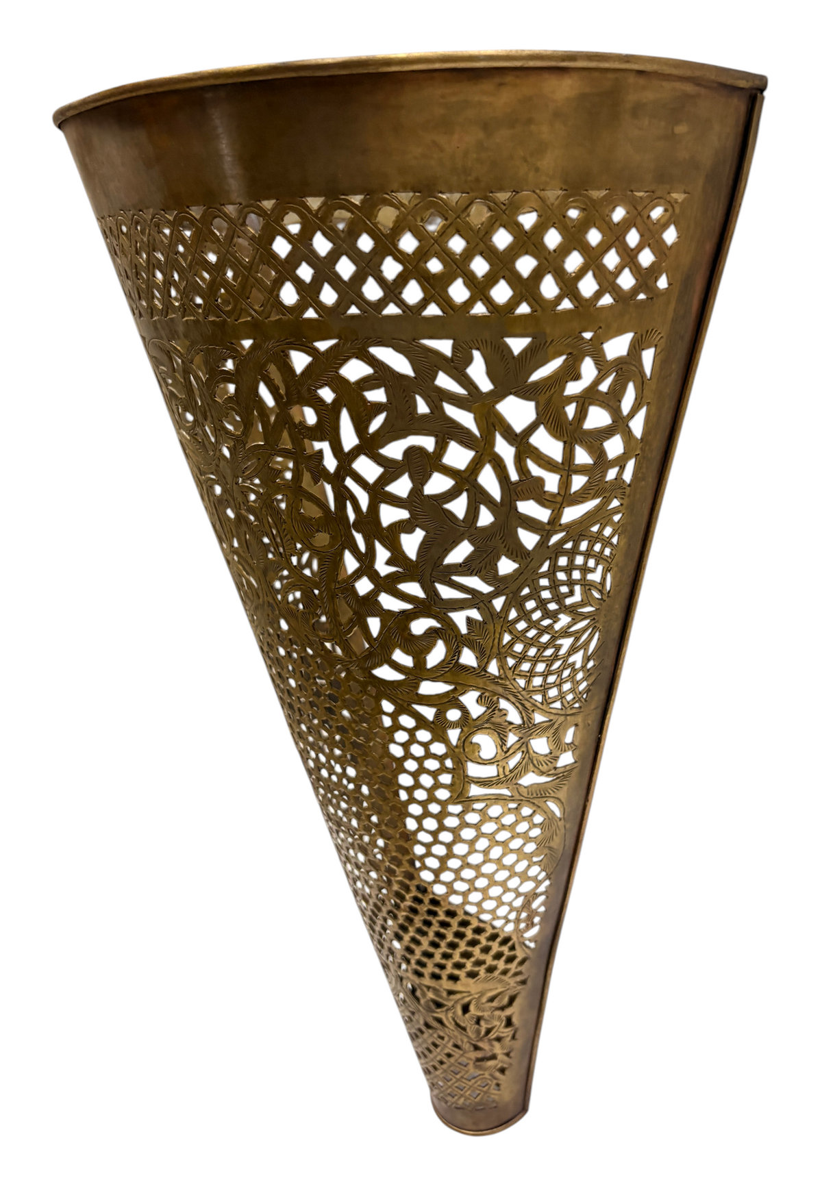 Textured Cone Sconce