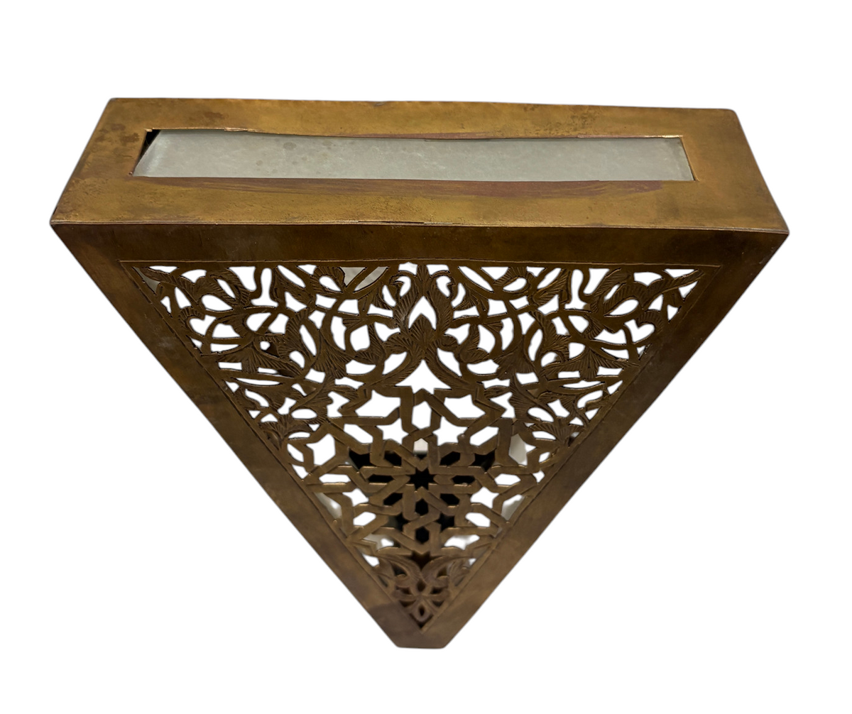 Inverted Triangle Panel Sconce