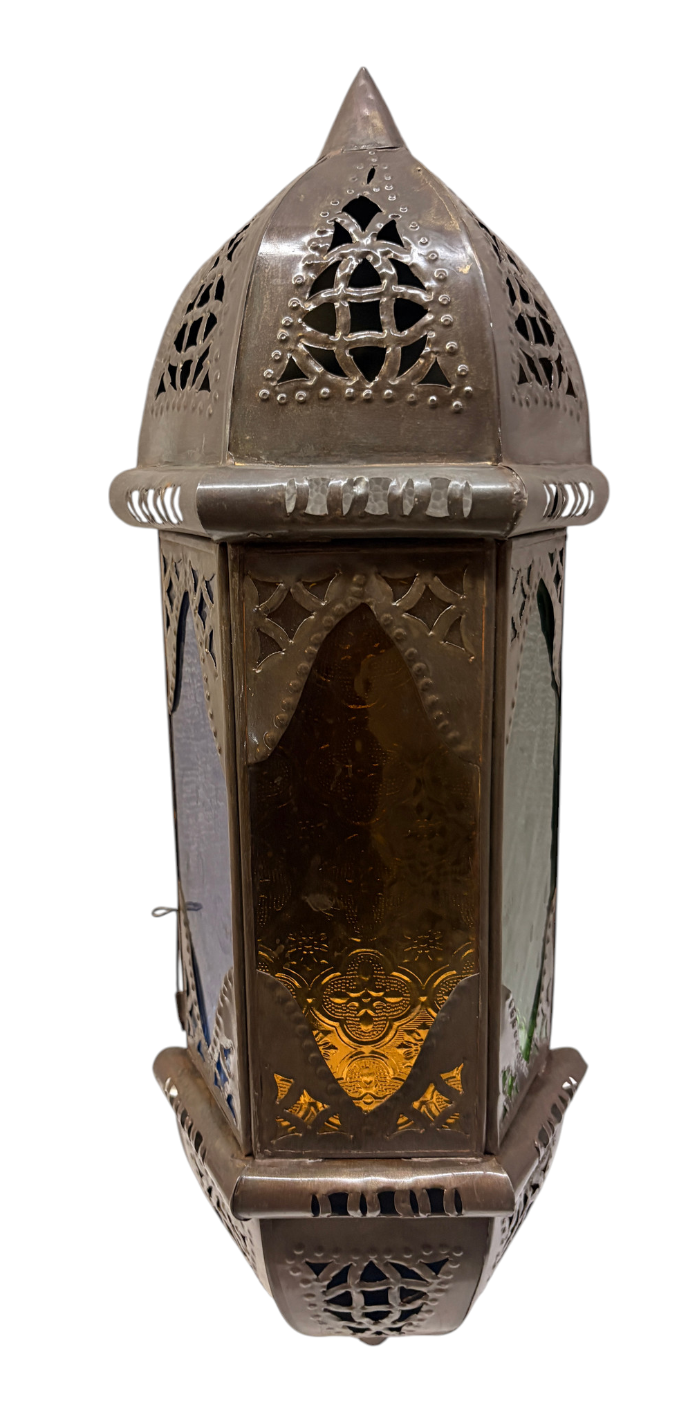 Domed Cast Zinc Sconce with Hinged Door