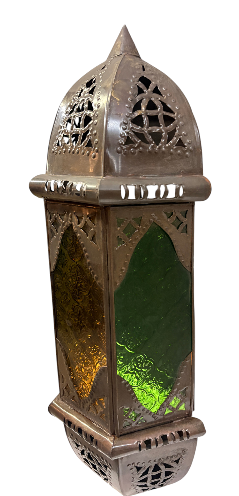 Domed Cast Zinc Sconce with Hinged Door