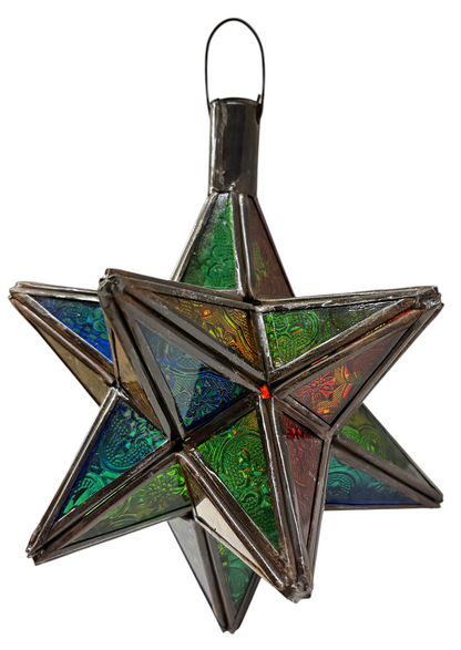 Cast Zinc Mini Star Lamp