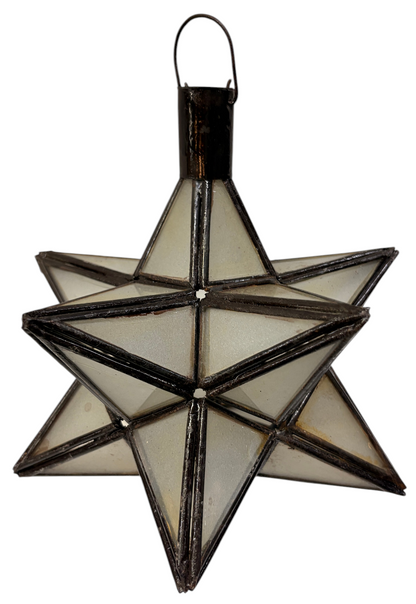 Cast Zinc Mini Star Lamp