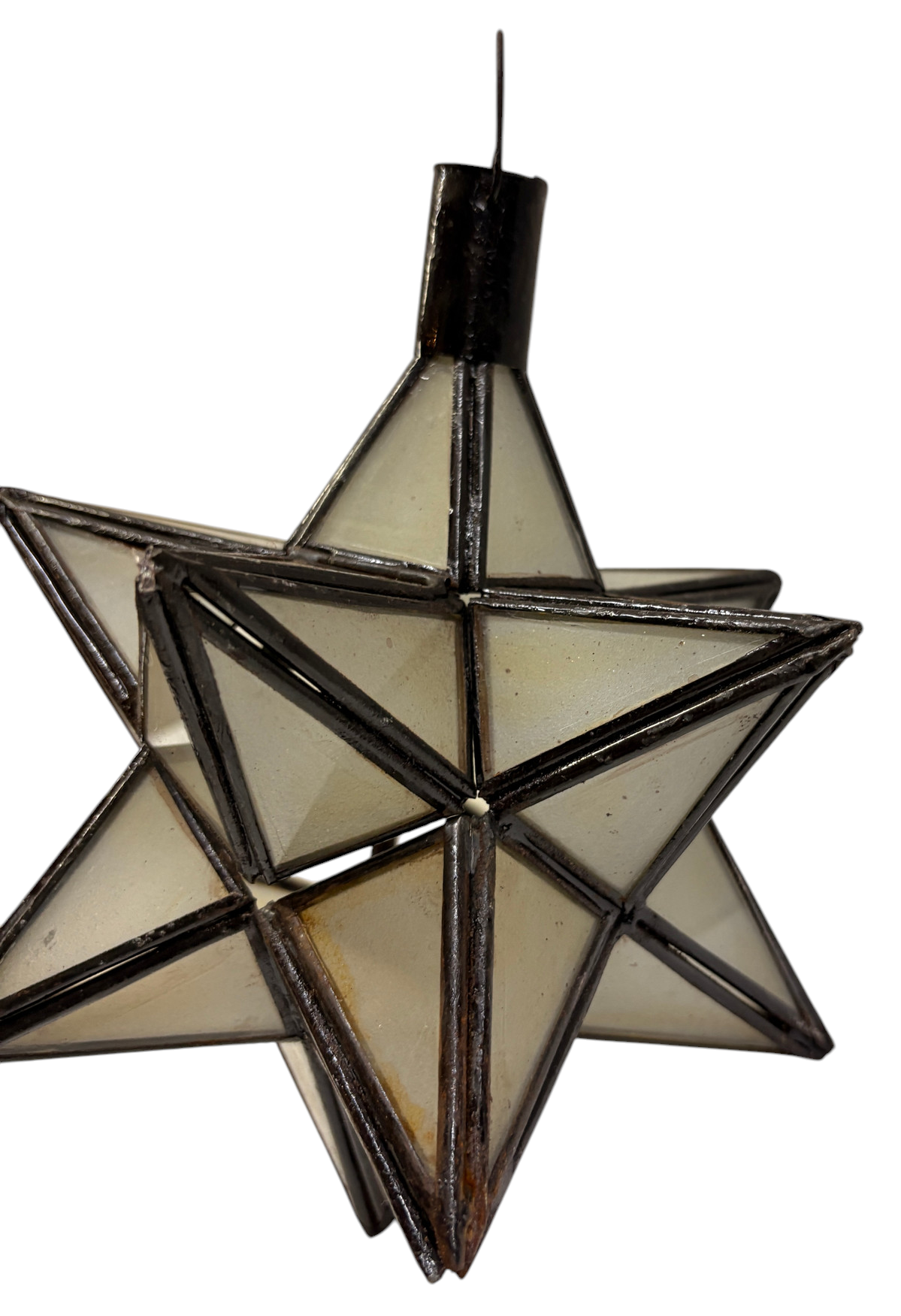 Cast Zinc Mini Star Lamp