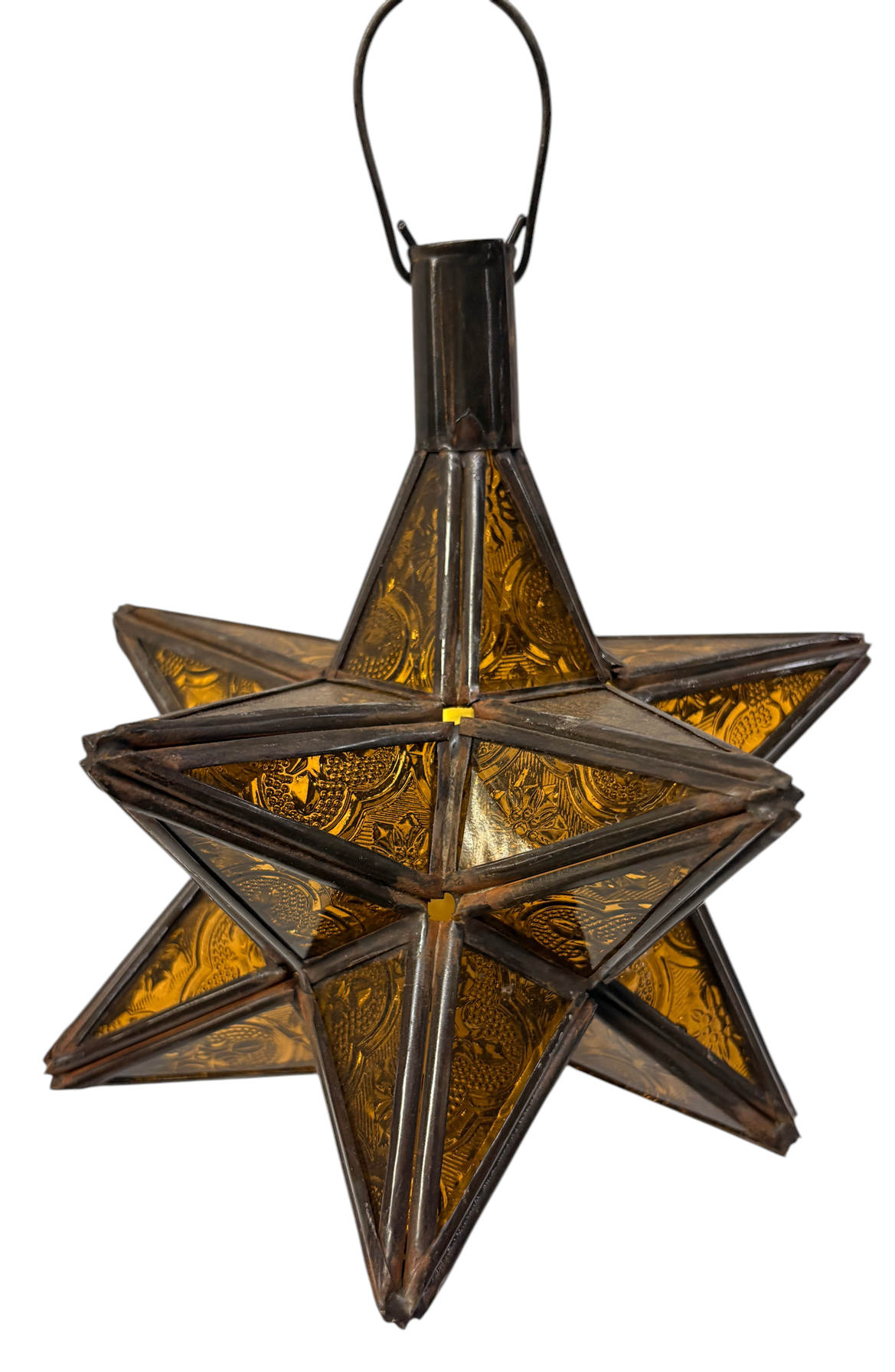 Cast Zinc Mini Star Lamp