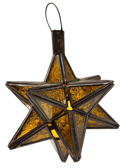 Cast Zinc Mini Star Lamp