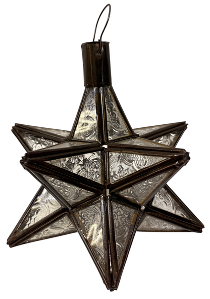 Cast Zinc Mini Star Lamp