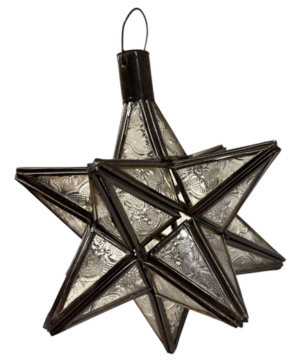 Cast Zinc Mini Star Lamp