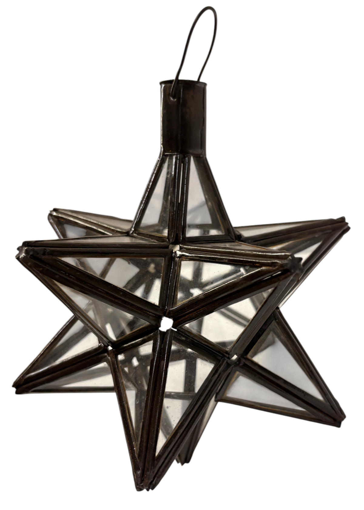 Cast Zinc Mini Star Lamp