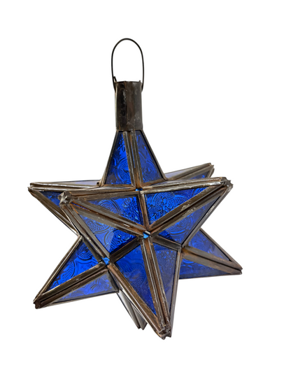Cast Zinc Mini Star Lamp