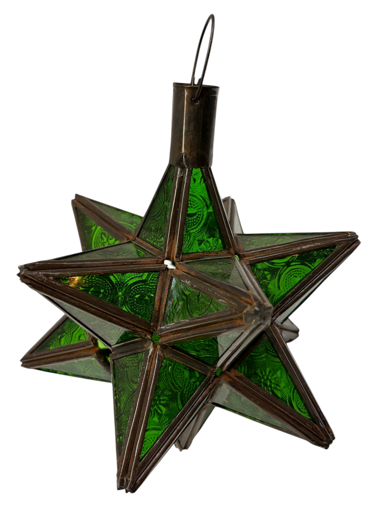 Cast Zinc Mini Star Lamp