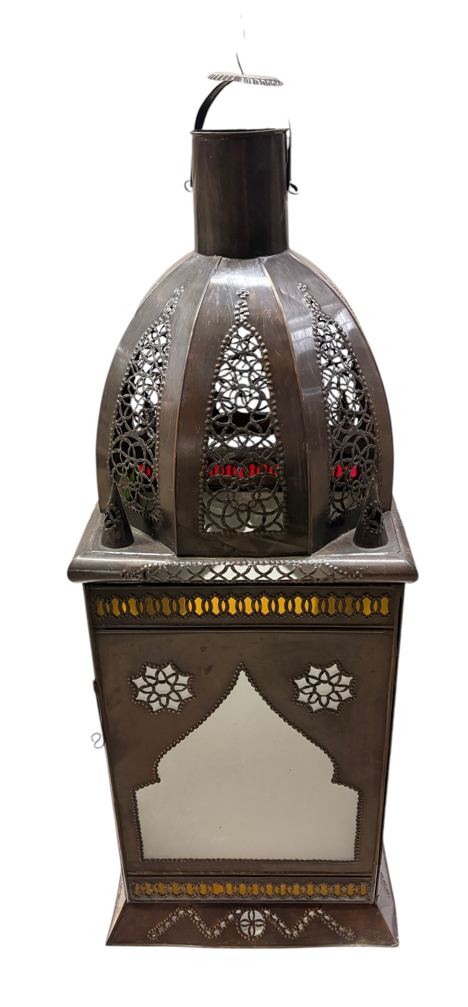 Domed Lantern with Arched Glass Panels