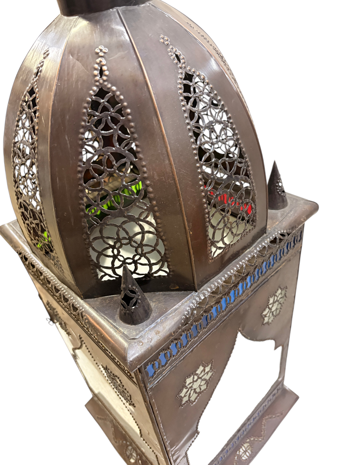 Domed Lantern with Arched Glass Panels