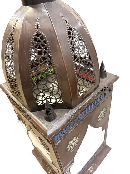Domed Lantern with Arched Glass Panels