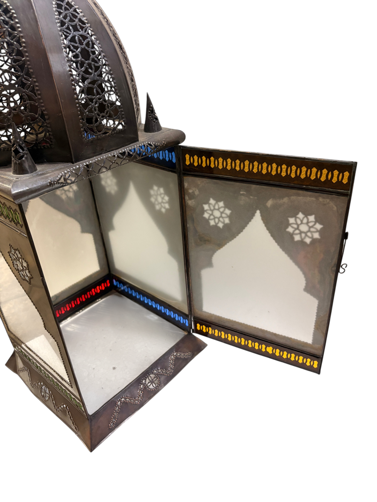 Domed Lantern with Arched Glass Panels