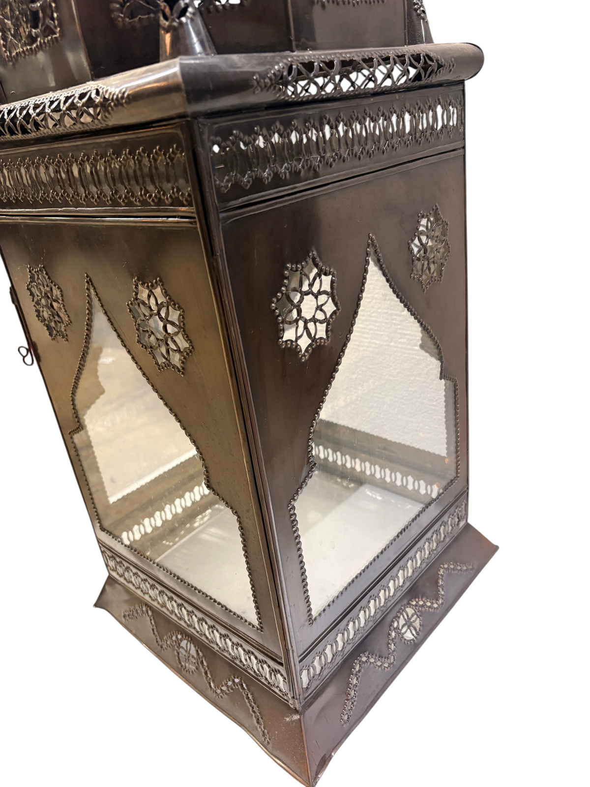 Domed Lantern with Arched Glass Panels