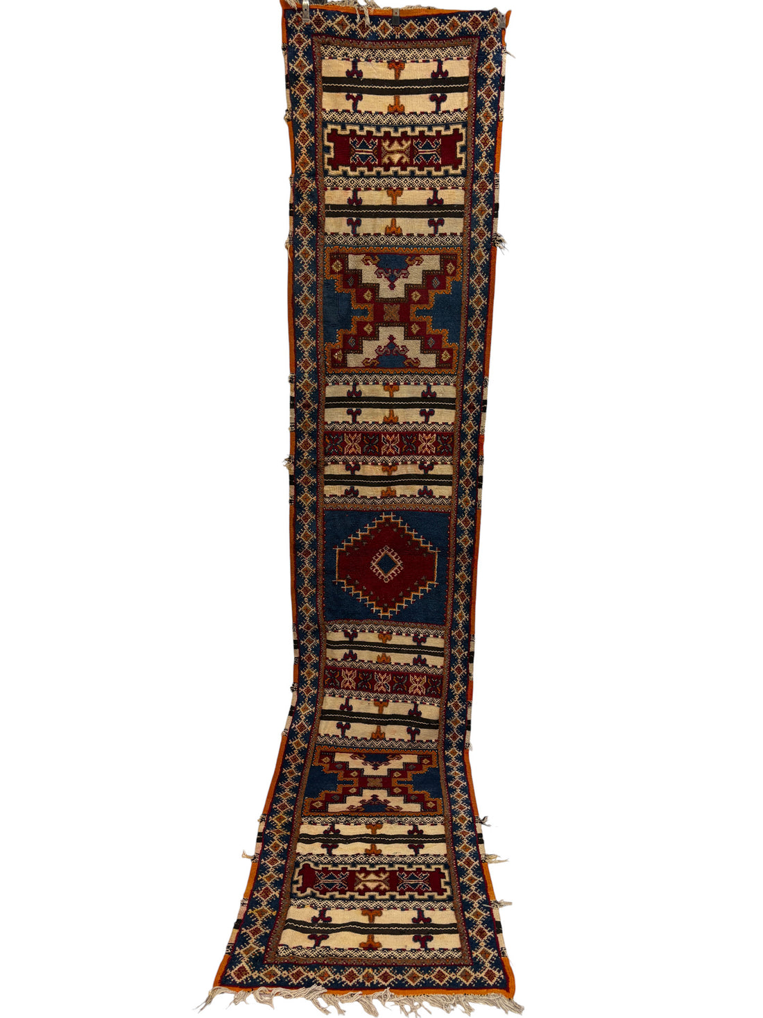 Moroccan Glaoui Runner Tribal Handwoven Wool
