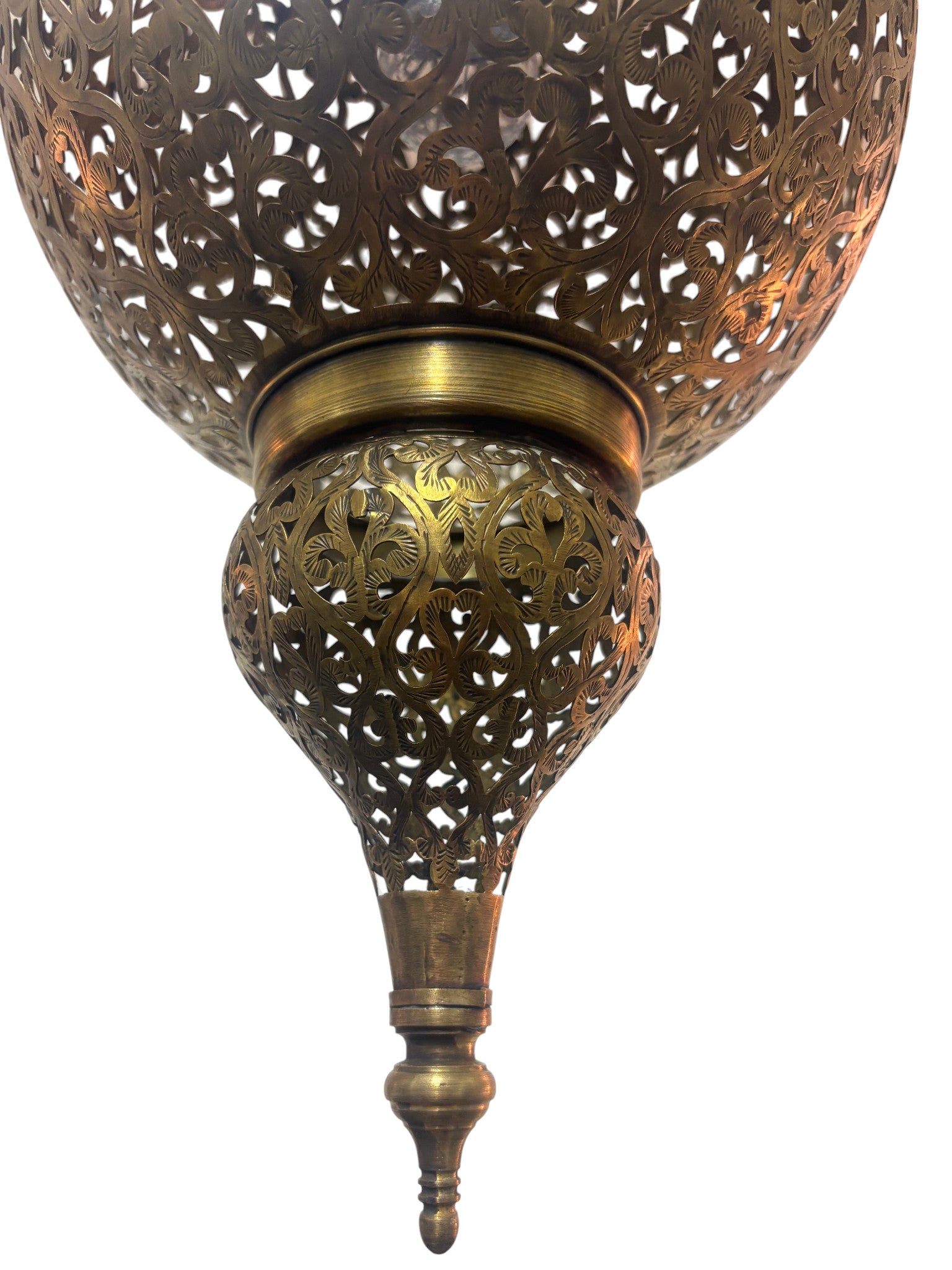 Brass Arabesque Lamp
