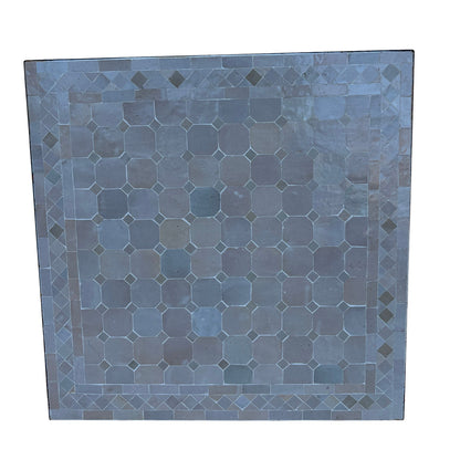 24" Square Beige Mosaic Table Top