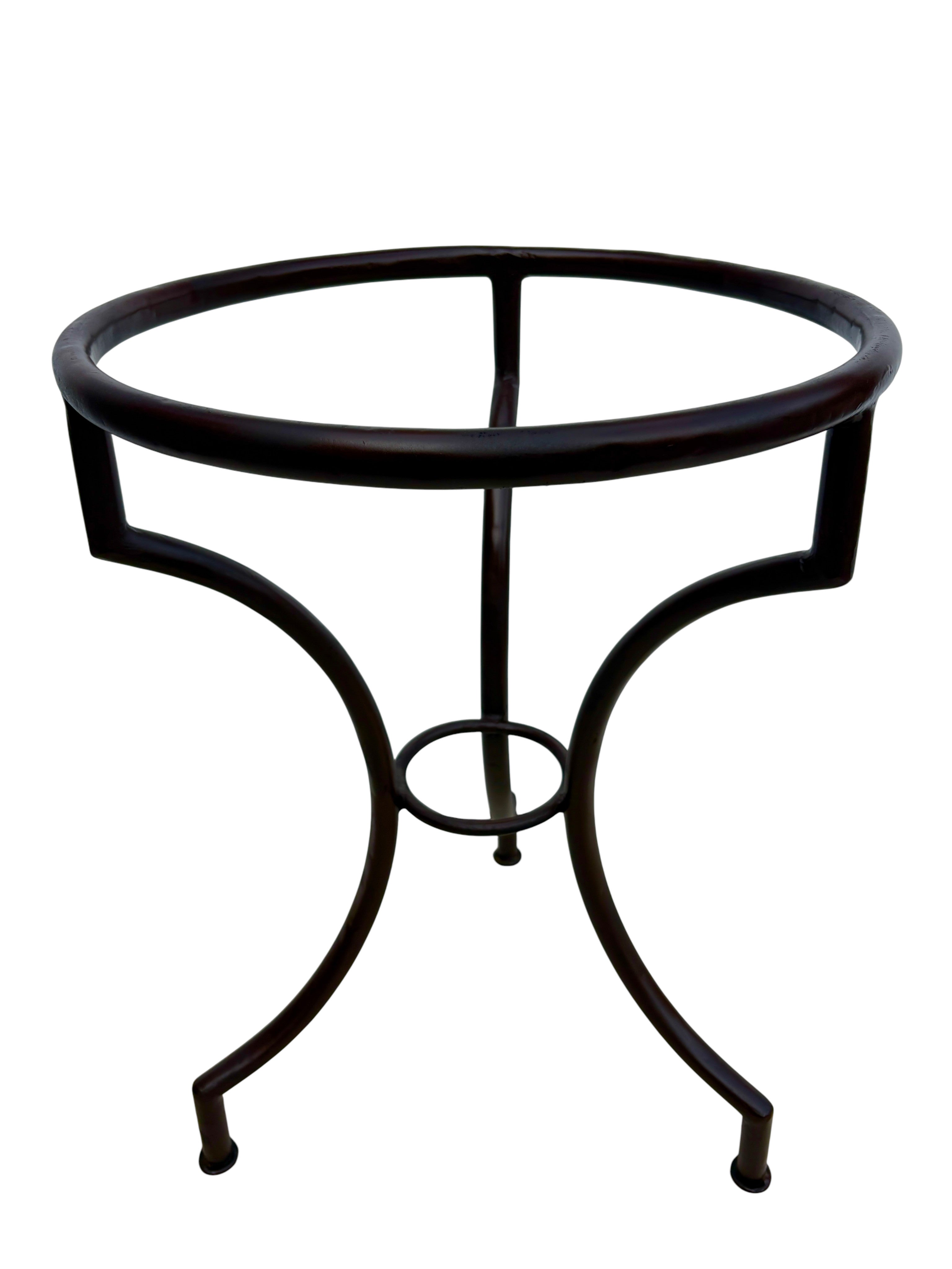 Wrought Iron Base for 24" Dining Table
