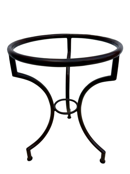 Wrought Iron Base for 24" Dining Table
