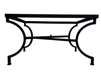 Wrought Iron Base for 24"x36" Coffee Table