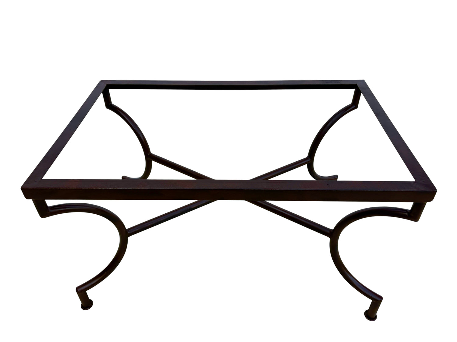 Wrought Iron Base for 24"x36" Coffee Table