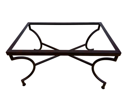 Wrought Iron Base for 24"x36" Coffee Table